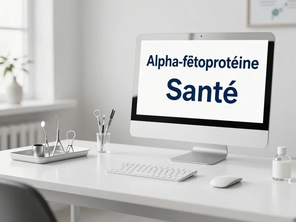 Contexte professionnel illustrant « Alpha-fœtoprotéine »