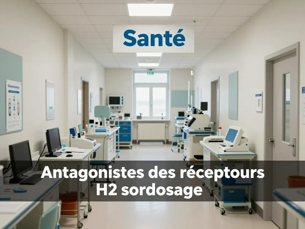 Contexte professionnel illustrant « Antagonistes des récepteurs H2 surdosage »