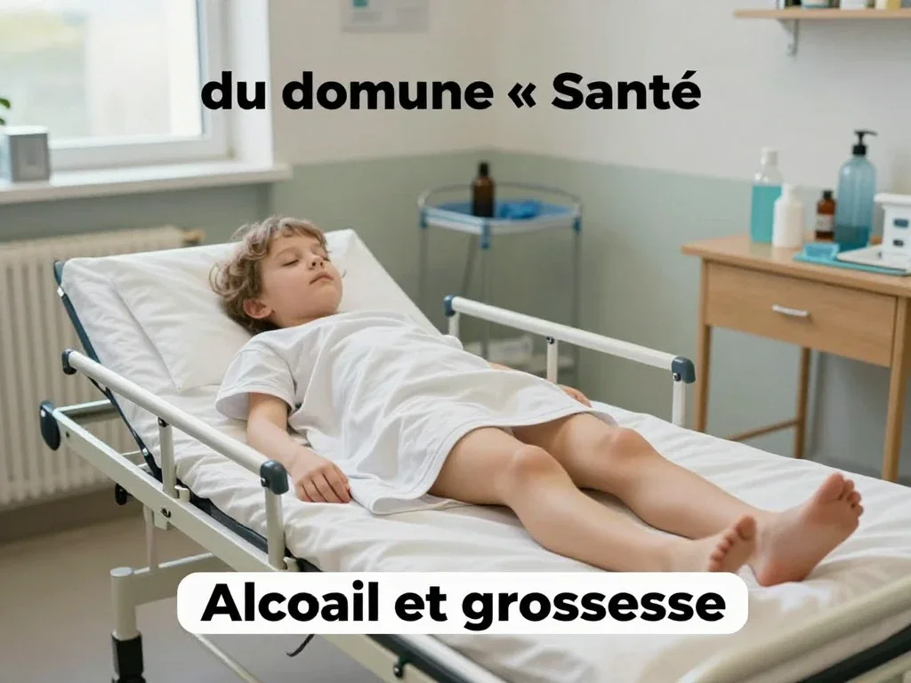 Contexte professionnel illustrant « Alcool et grossesse »