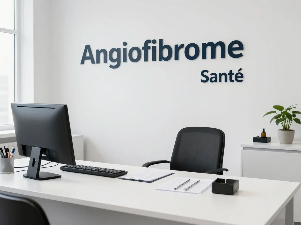 Contexte professionnel illustrant « Angiofibrome »