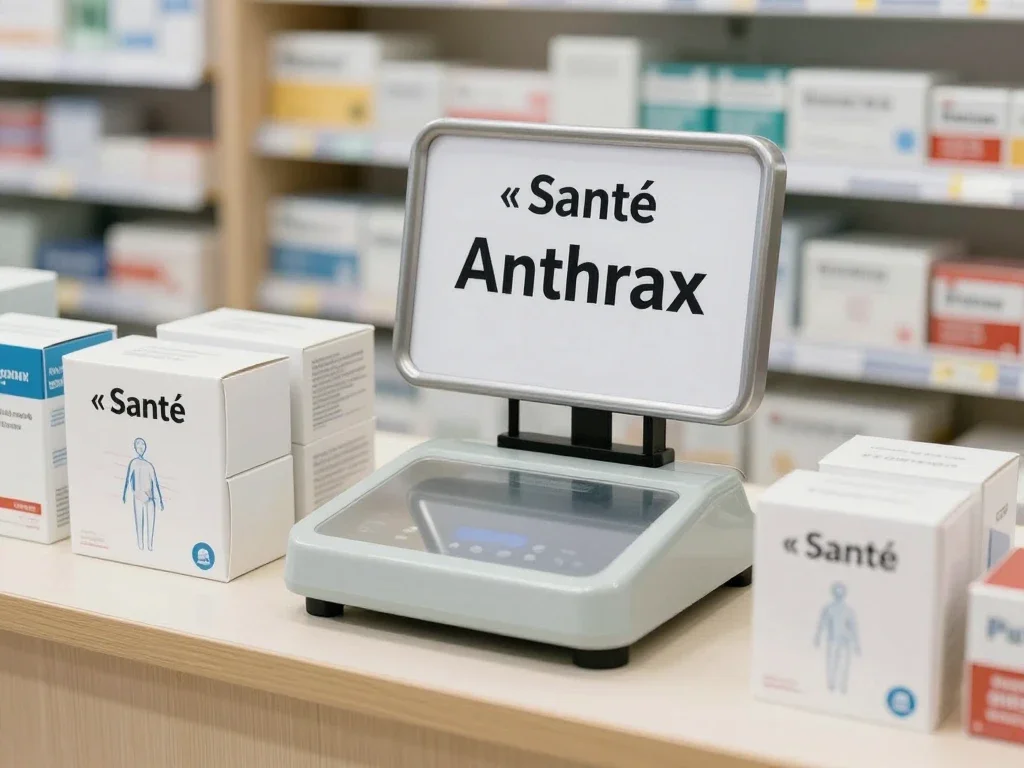 Contexte professionnel illustrant « Anthrax »