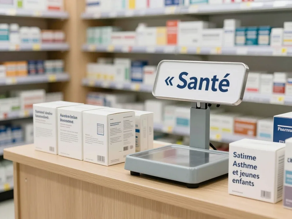 Contexte professionnel illustrant « Asthme et jeunes enfants »