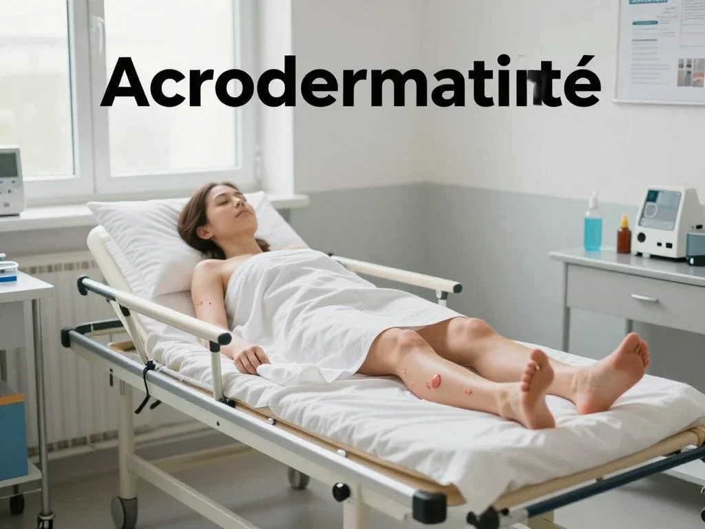 Contexte professionnel illustrant « Acrodermatite »