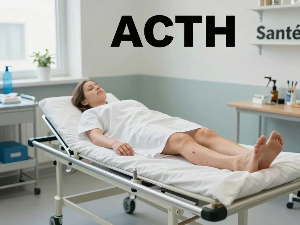 Contexte professionnel illustrant « ACTH »
