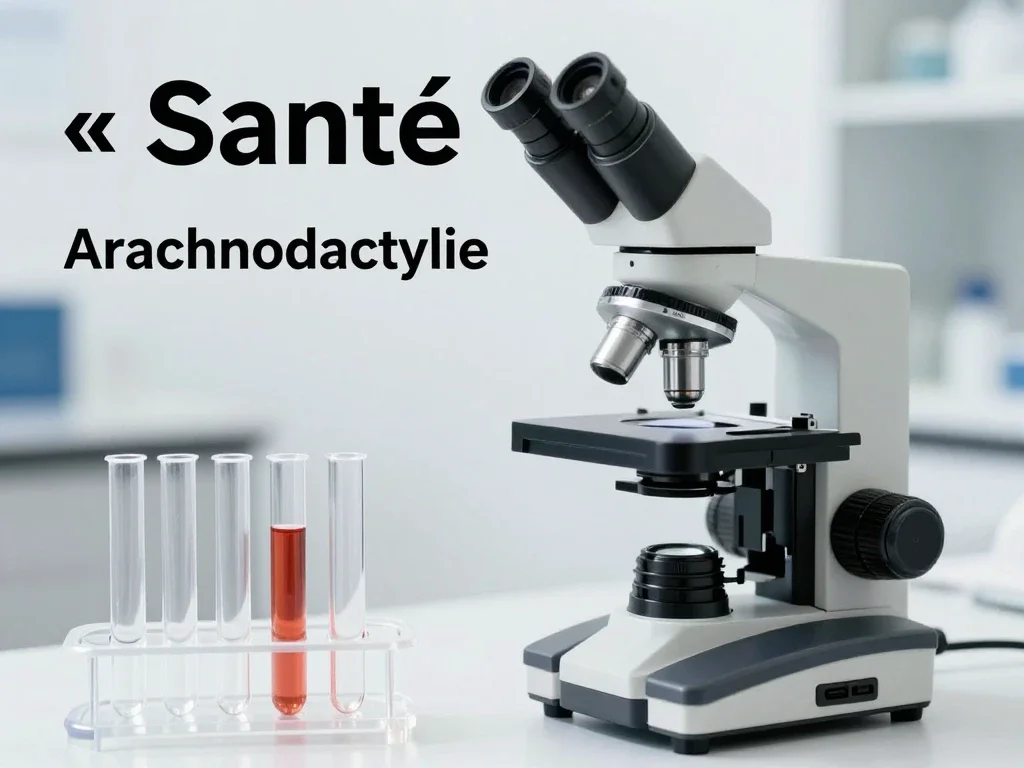 Contexte professionnel illustrant « Arachnodactylie »