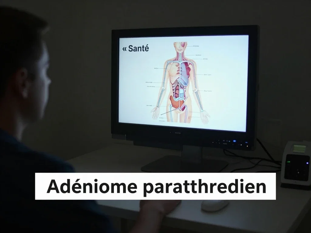 Contexte professionnel illustrant « Adénome parathyroidien »