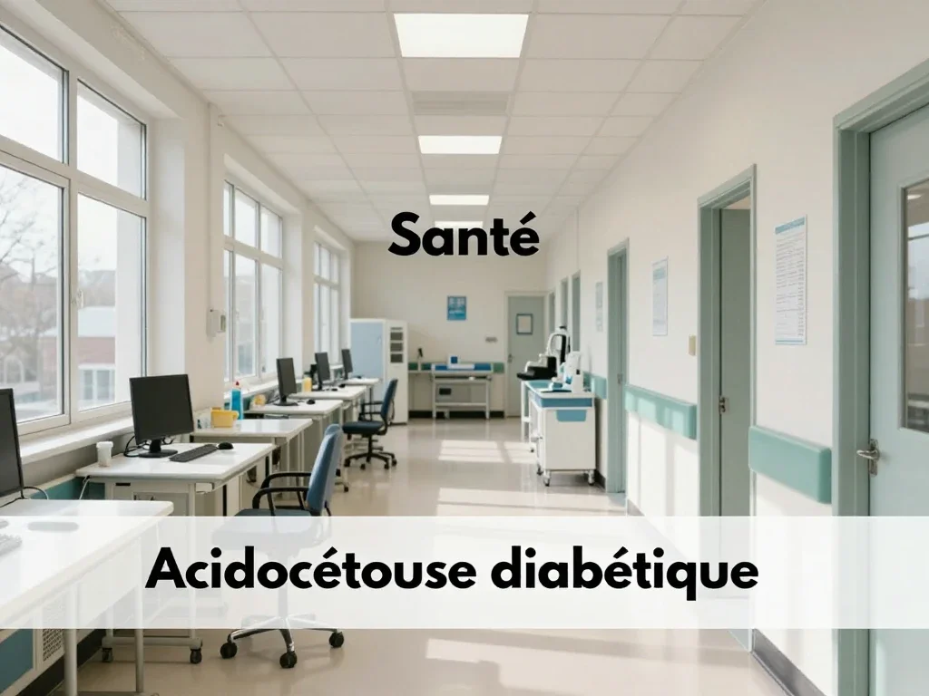 Contexte professionnel illustrant « Acidocétose diabétique »