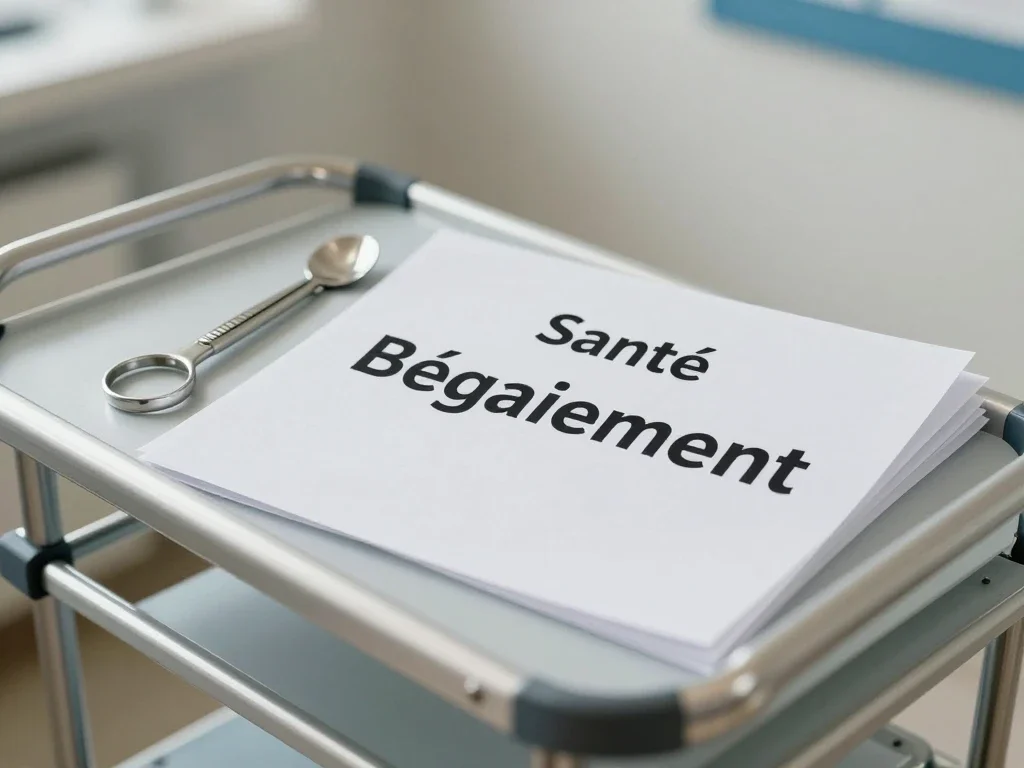 Contexte professionnel illustrant « Bégaiement »