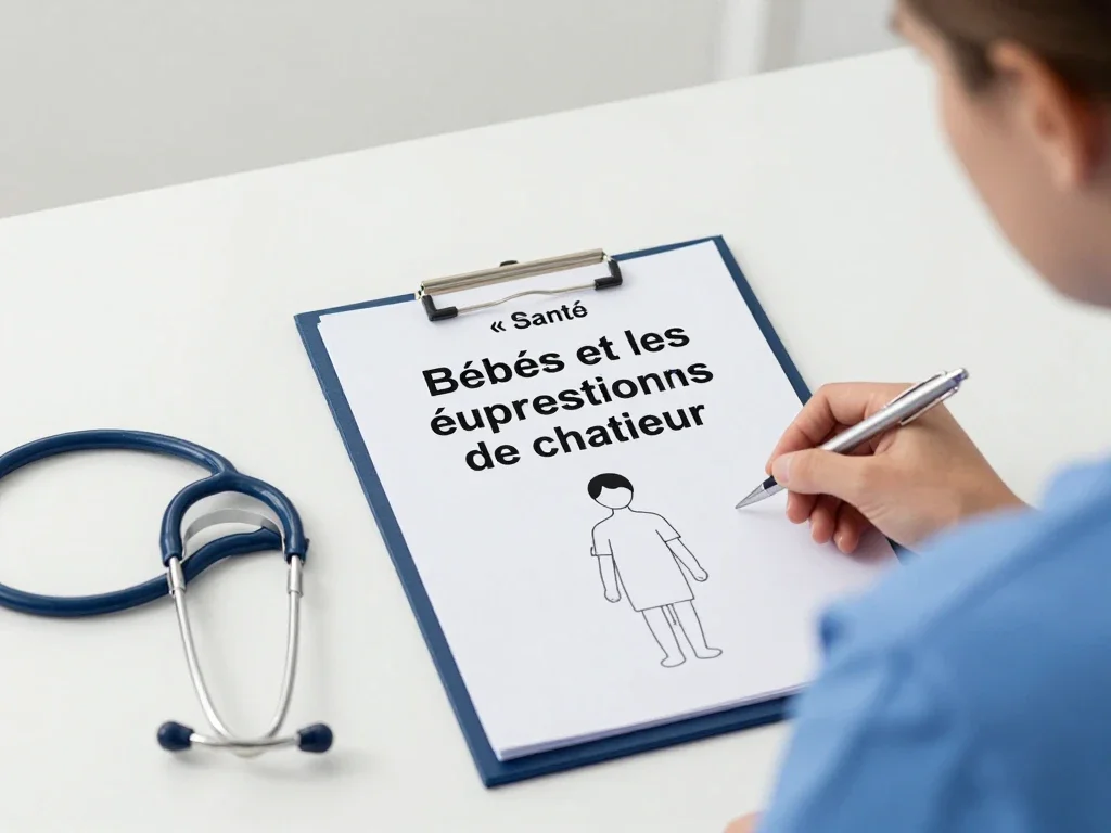 Contexte professionnel illustrant « Bébés et les éruptions de chaleur »