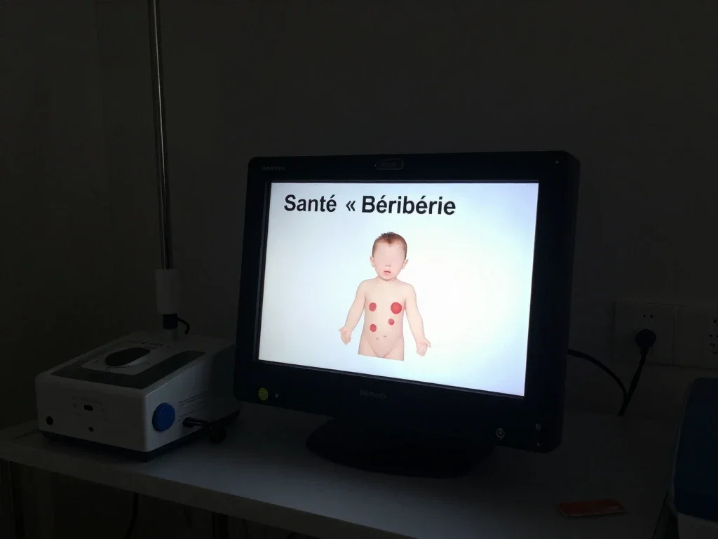 Contexte professionnel illustrant « Béribéri »
