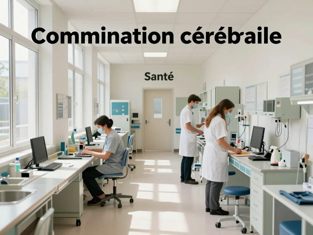 Contexte professionnel illustrant « Commotion cérébrale »