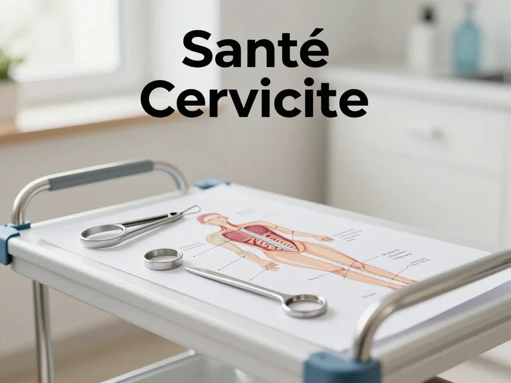 Contexte professionnel illustrant « Cervicite »
