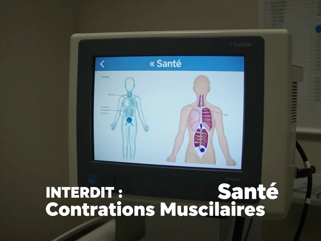 Contexte professionnel illustrant « Contractions Musculaires »