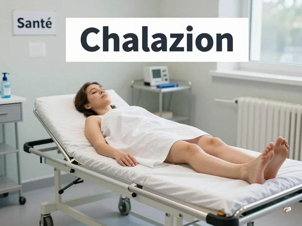 Contexte professionnel illustrant « Chalazion »