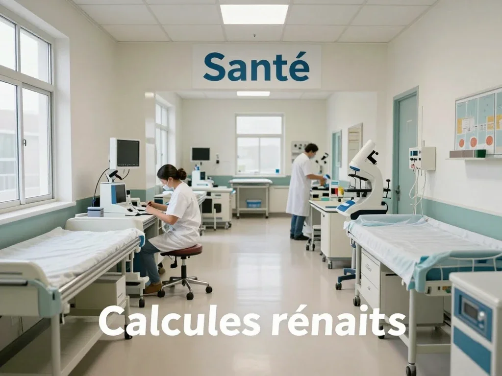 Contexte professionnel illustrant « Calculs rénaux »