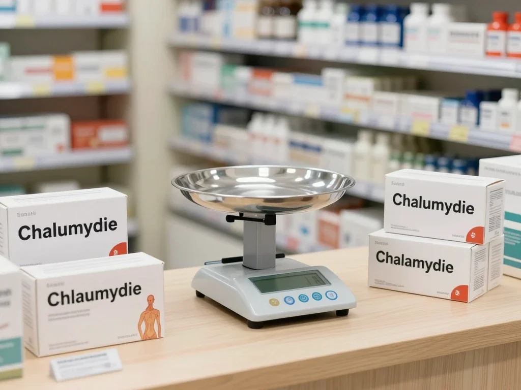 Contexte professionnel illustrant « Chlamydia »