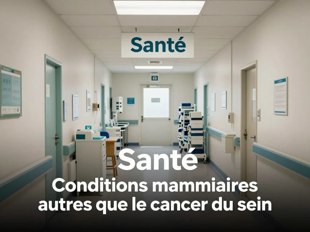 Contexte professionnel illustrant « Conditions mammaires autres que le cancer du sein »