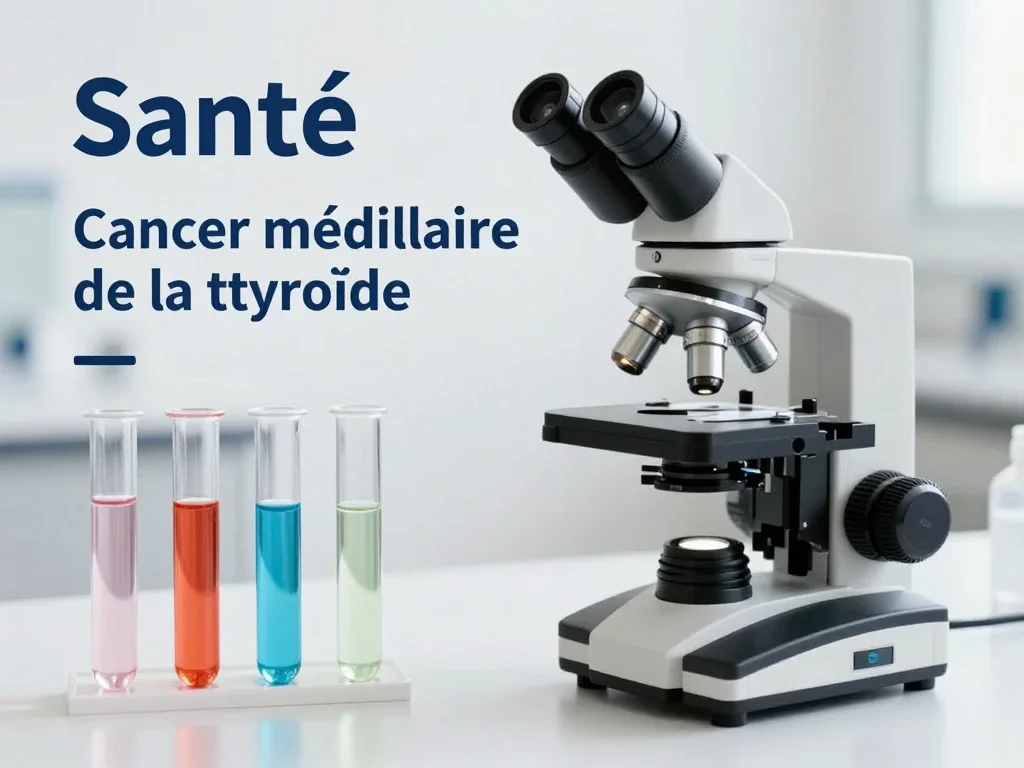 Contexte professionnel illustrant « Cancer médullaire de la thyroïde »