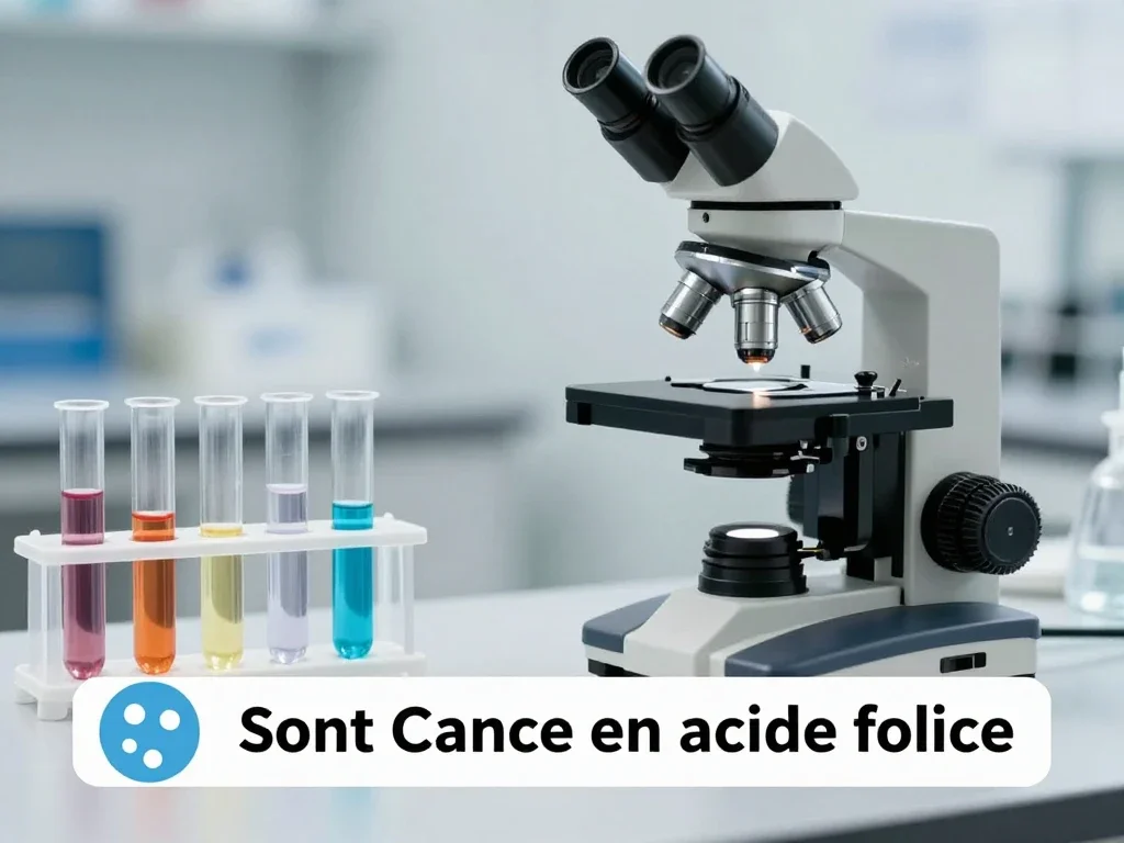 Contexte professionnel illustrant « Carence en acide folique »