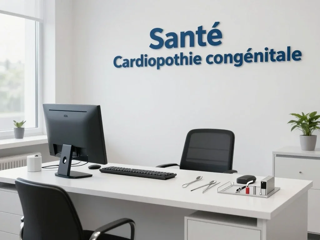 Contexte professionnel illustrant « Cardiopathie congénitale »