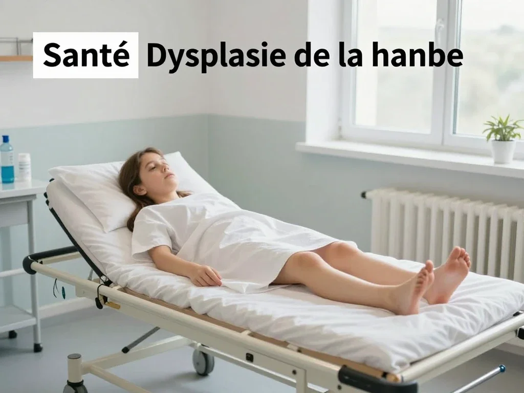 Contexte professionnel illustrant « Dysplasie de la hanche »
