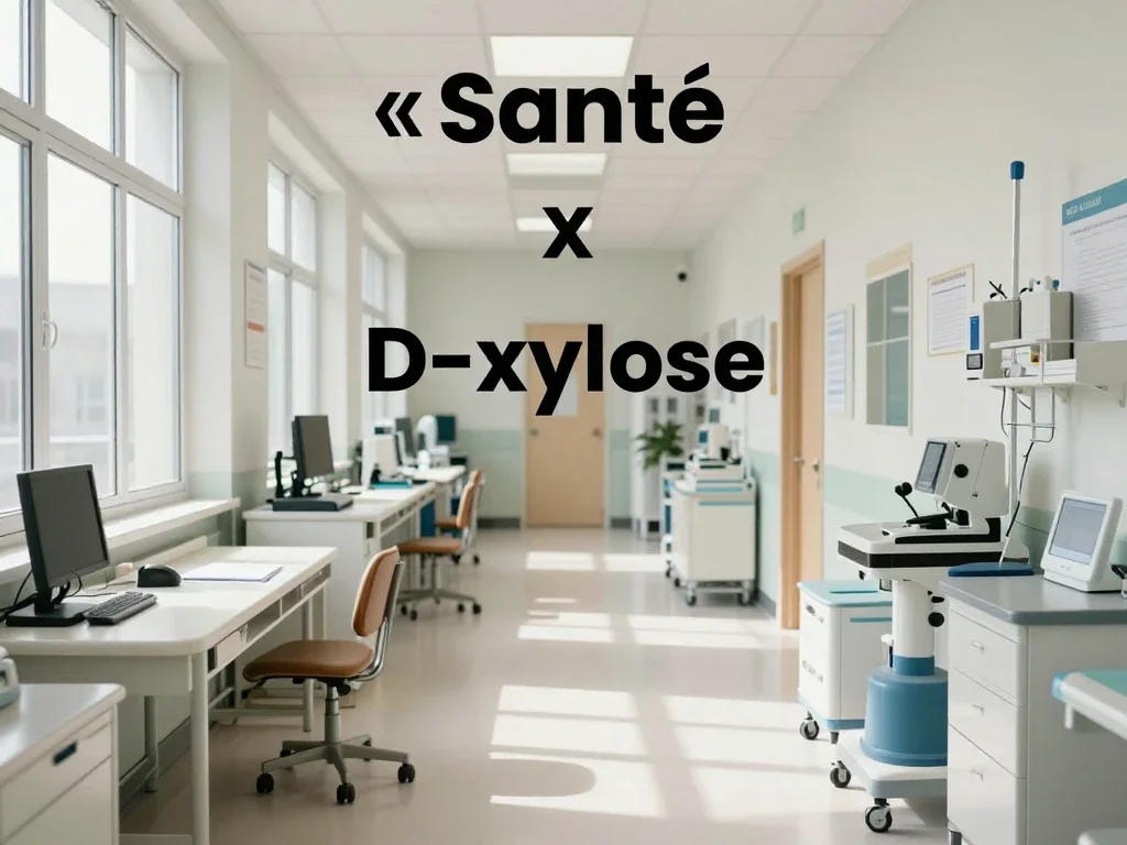 Contexte professionnel illustrant « D-xylose »