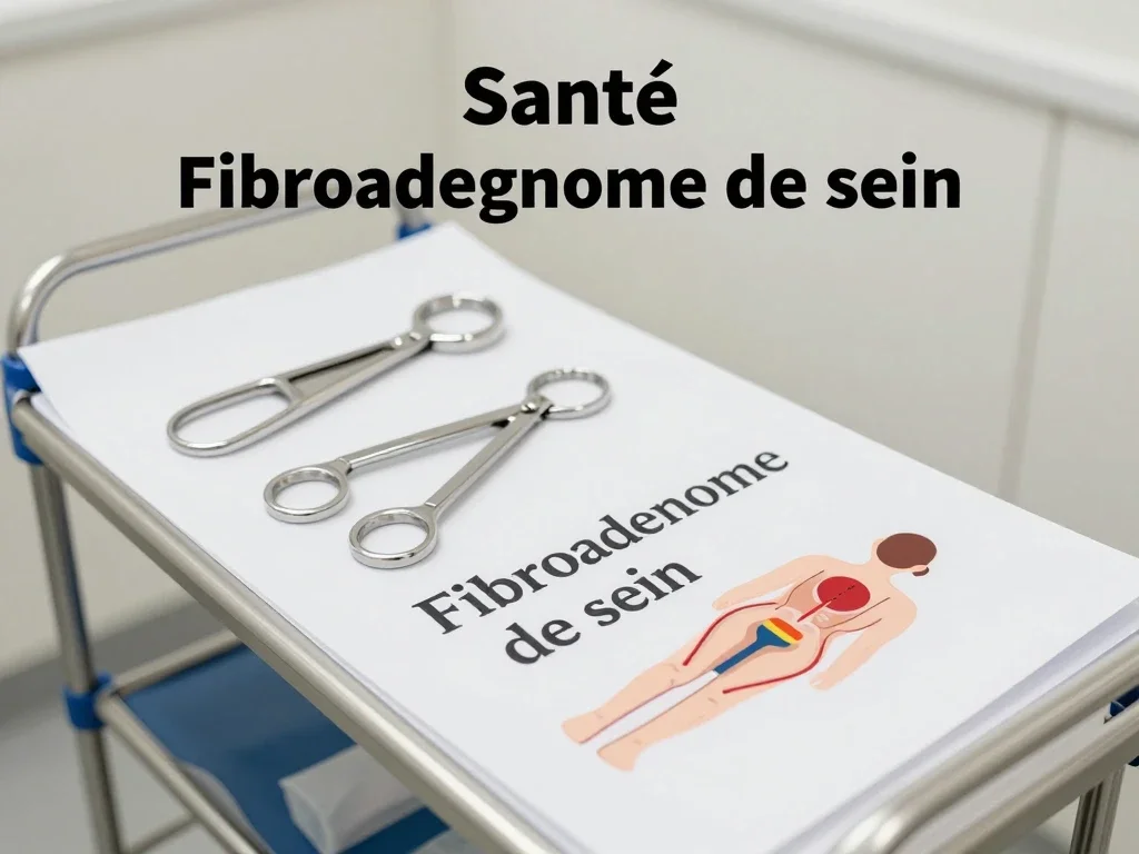 Contexte professionnel illustrant « Fibroadénome du sein »
