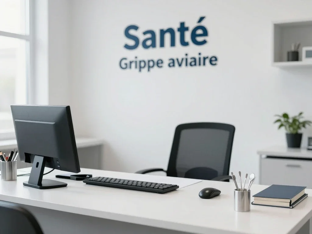 Contexte professionnel illustrant « Grippe aviaire »