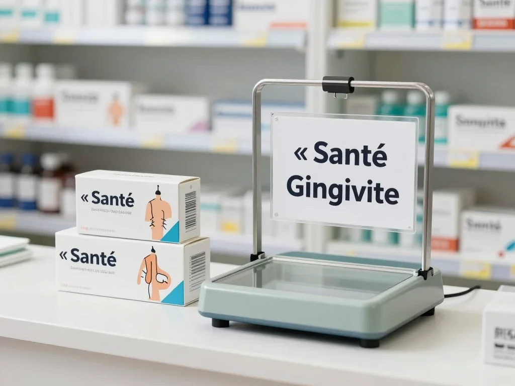 Contexte professionnel illustrant « Gingivite »