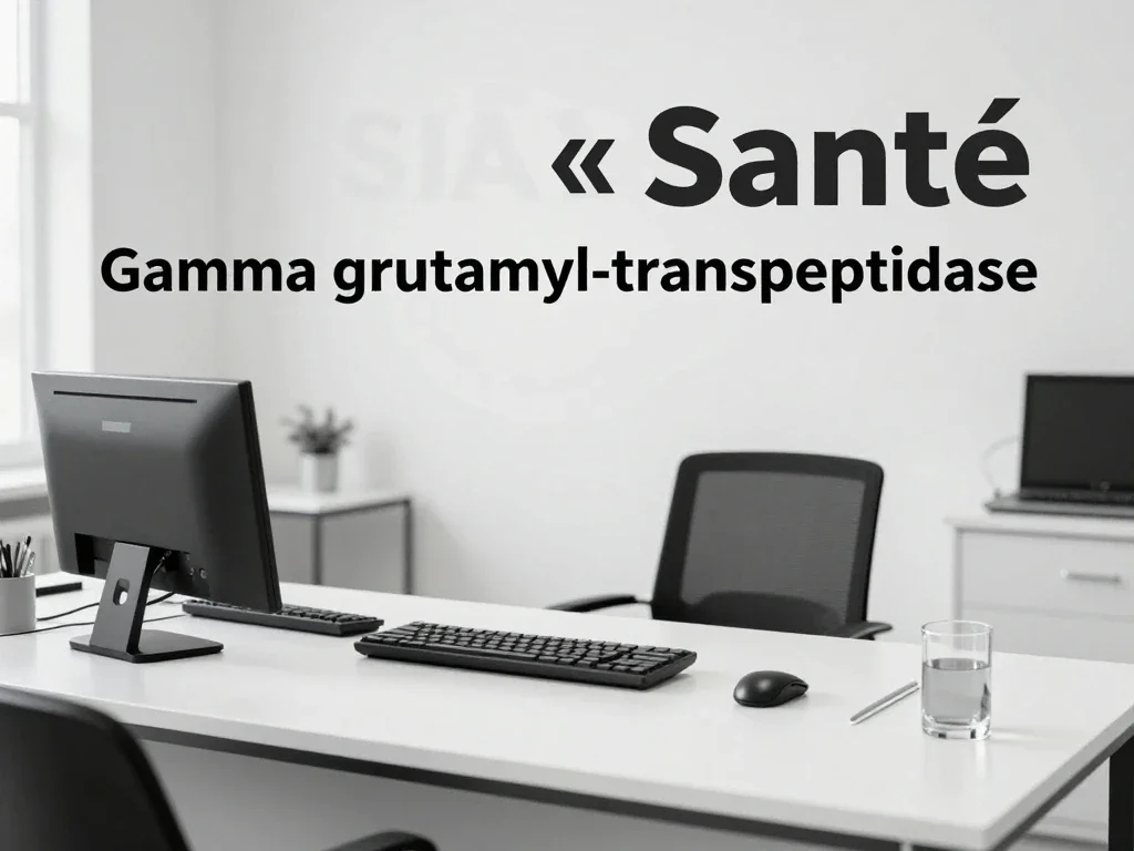 Contexte professionnel illustrant « Gamma glutamyl-transpeptidase »