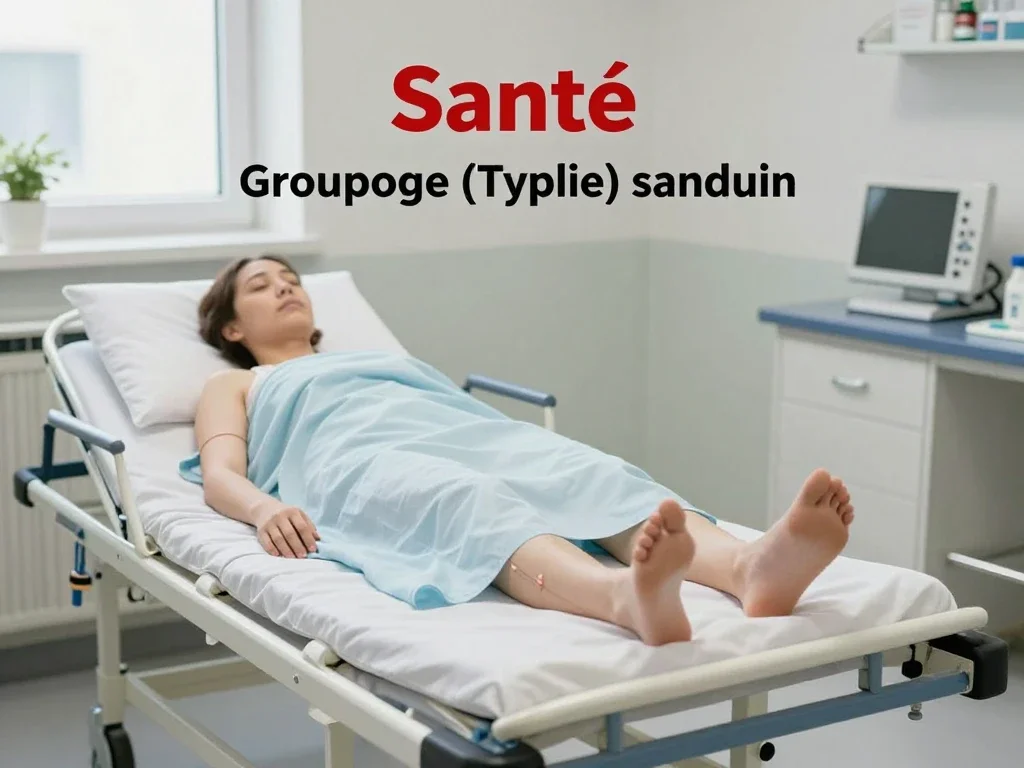 Contexte professionnel illustrant « Groupage (Typage) sanguin »