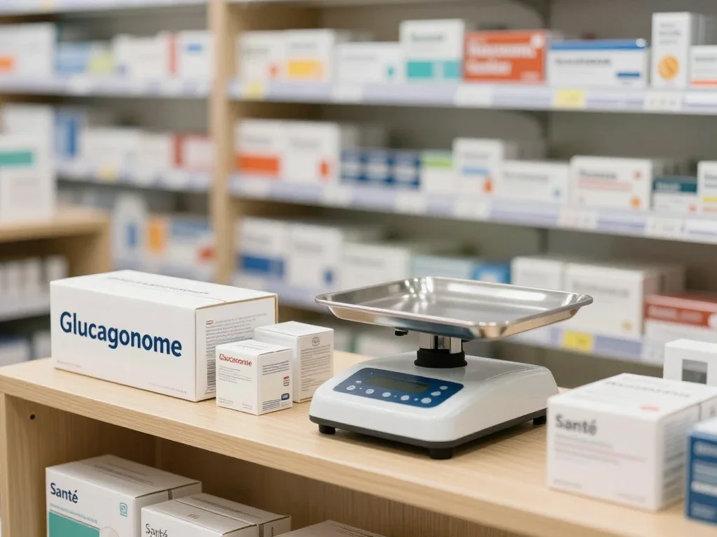 Contexte professionnel illustrant « Glucagonome »