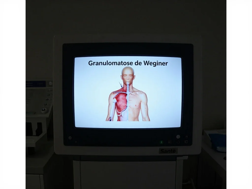 Contexte professionnel illustrant « Granulomatose de Wegener »