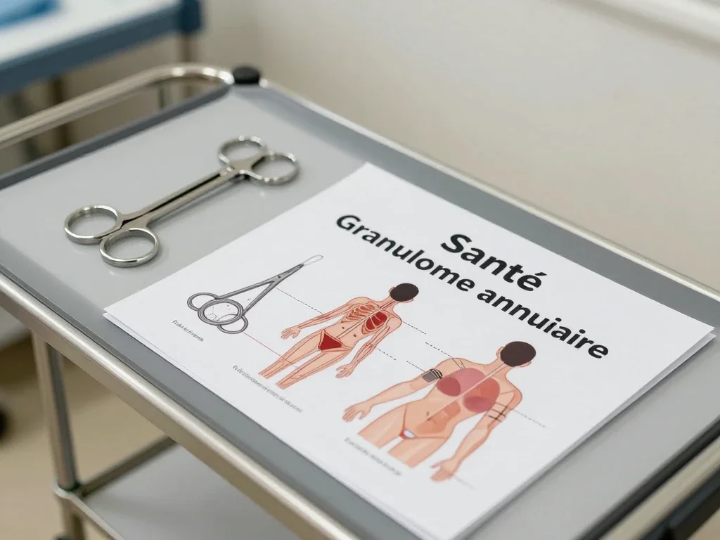 Contexte professionnel illustrant « Granulome annulaire »