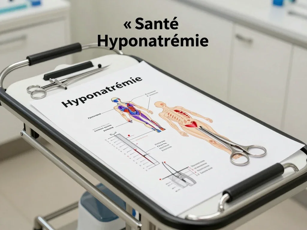 Contexte professionnel illustrant « Hyponatrémie »