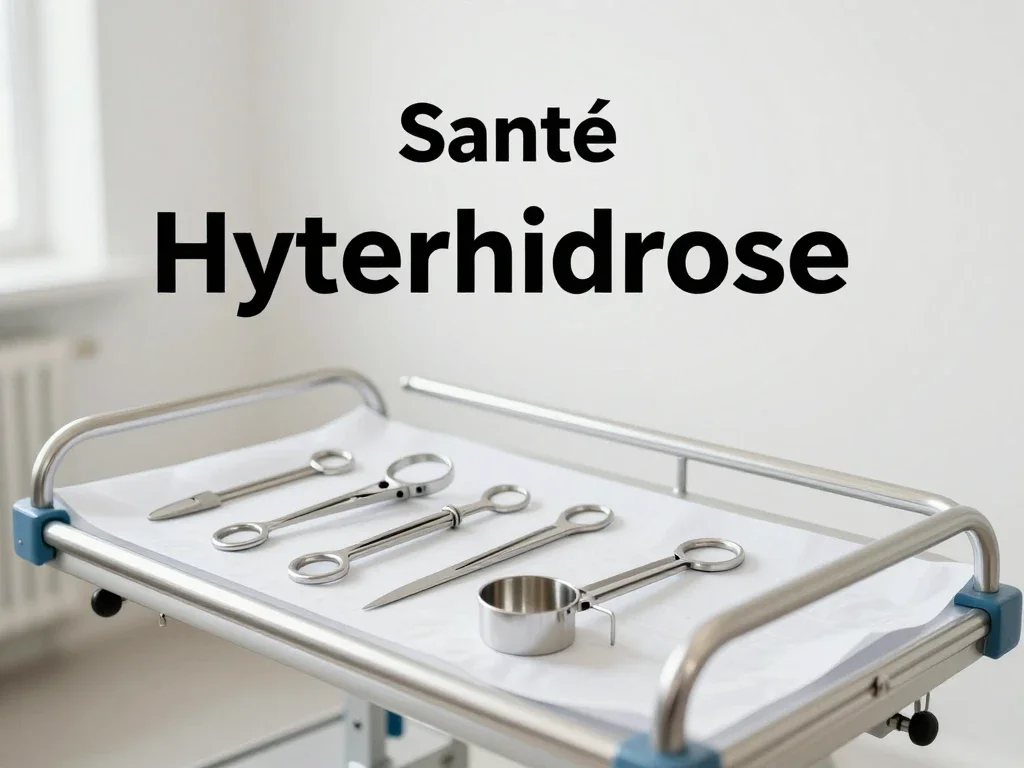 Contexte professionnel illustrant « Hyperhidrose »