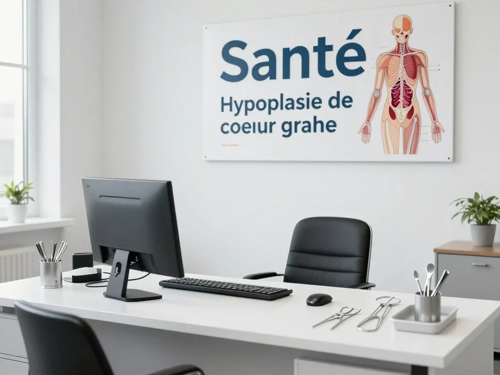 Contexte professionnel illustrant « Hypoplasie du coeur gauche »