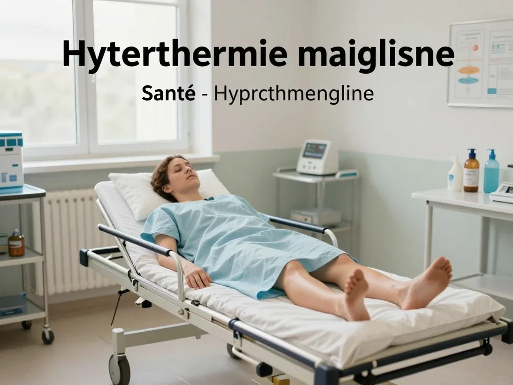 Contexte professionnel illustrant « Hyperthermie maligne »