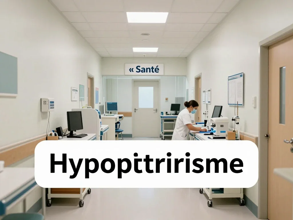 Contexte professionnel illustrant « Hypopituitarisme »