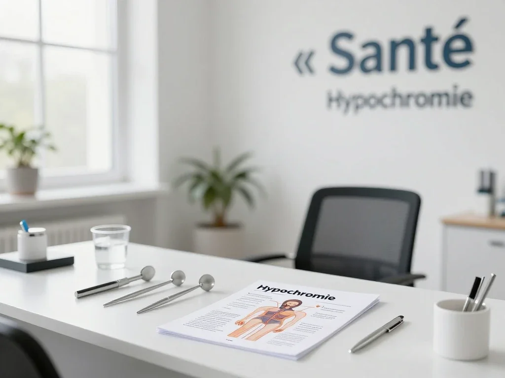 Contexte professionnel illustrant « Hypochromie »