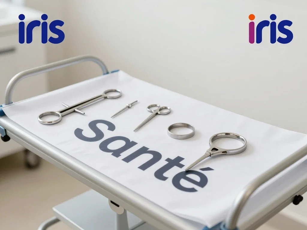Contexte professionnel illustrant « Iris »