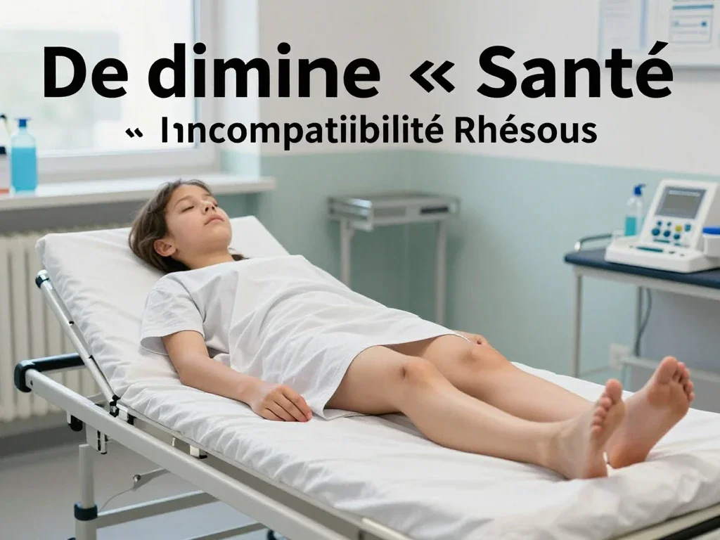 Contexte professionnel illustrant « Incompatibilité Rhésus »