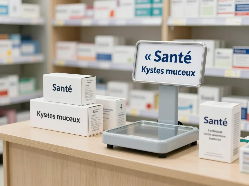 Contexte professionnel illustrant « Kystes muqueux »