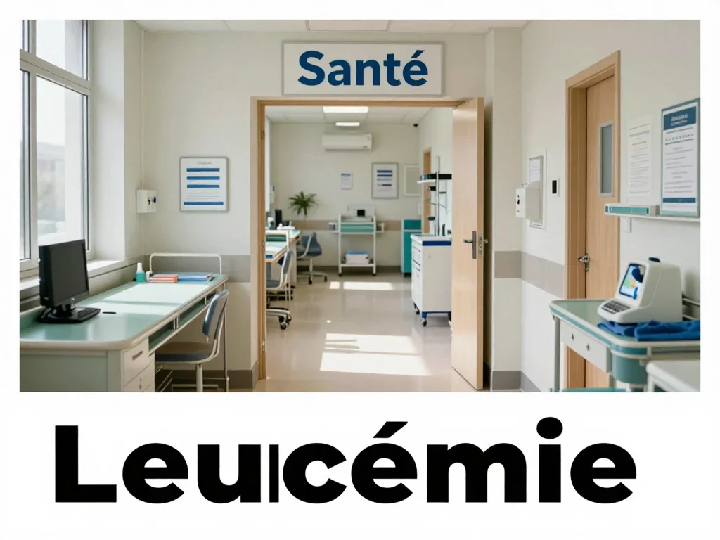 Contexte professionnel illustrant « Leucémie »