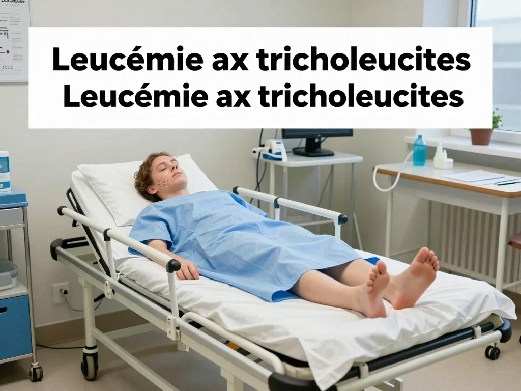 Contexte professionnel illustrant « Leucémie à tricholeucocytes »