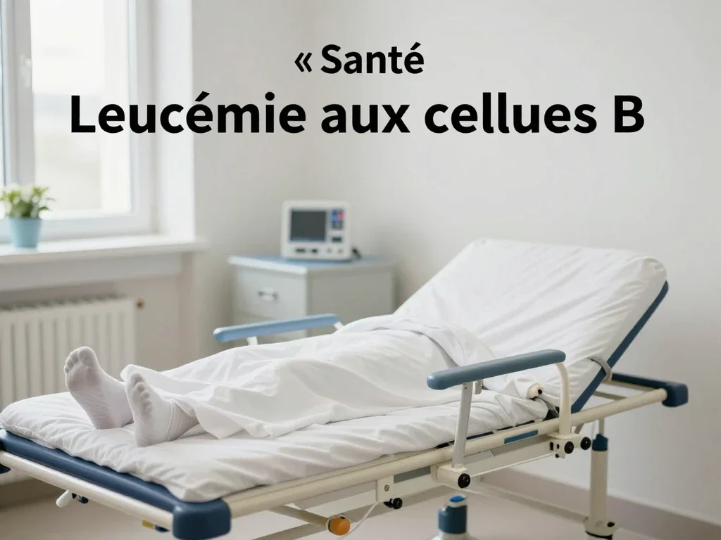 Contexte professionnel illustrant « Leucémie à cellules B »