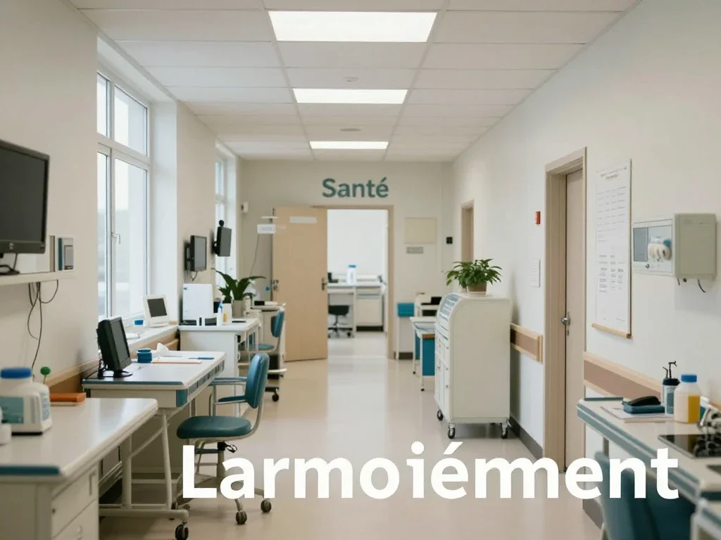 Contexte professionnel illustrant « Larmoiement »