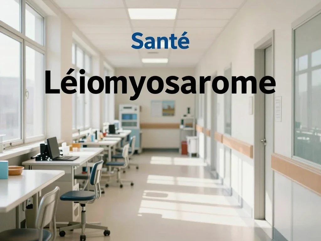 Contexte professionnel illustrant « Léiomyosarcome »