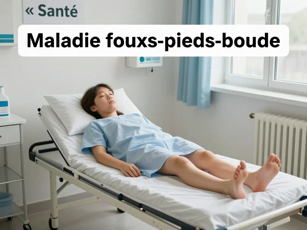 Contexte professionnel illustrant « Maladie mains-pieds-bouche »