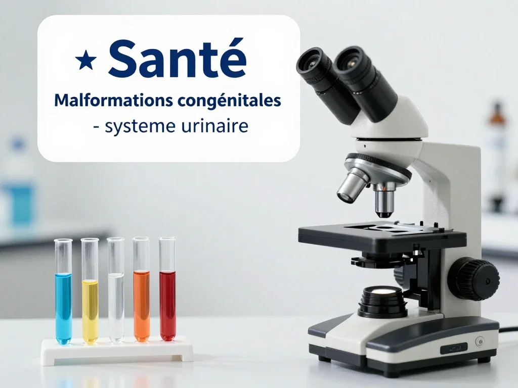 Contexte professionnel illustrant « Malformations congénitales - système urinaire »